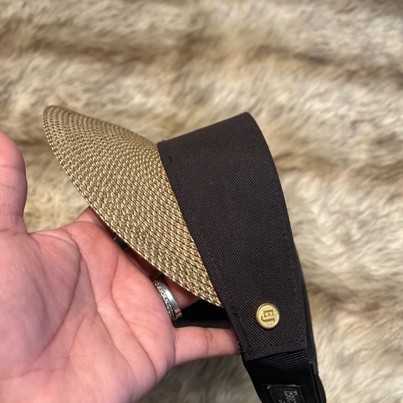 ERIC JAVITS VISOR NATURAL BROWN - Picture 3 of 6